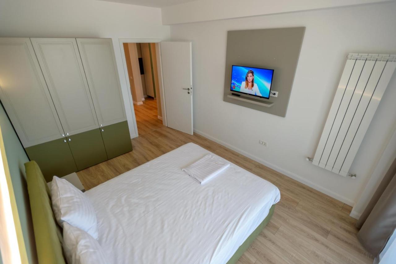 Plazza Mamaia Nord Aparthotel Navodari Bagian luar foto